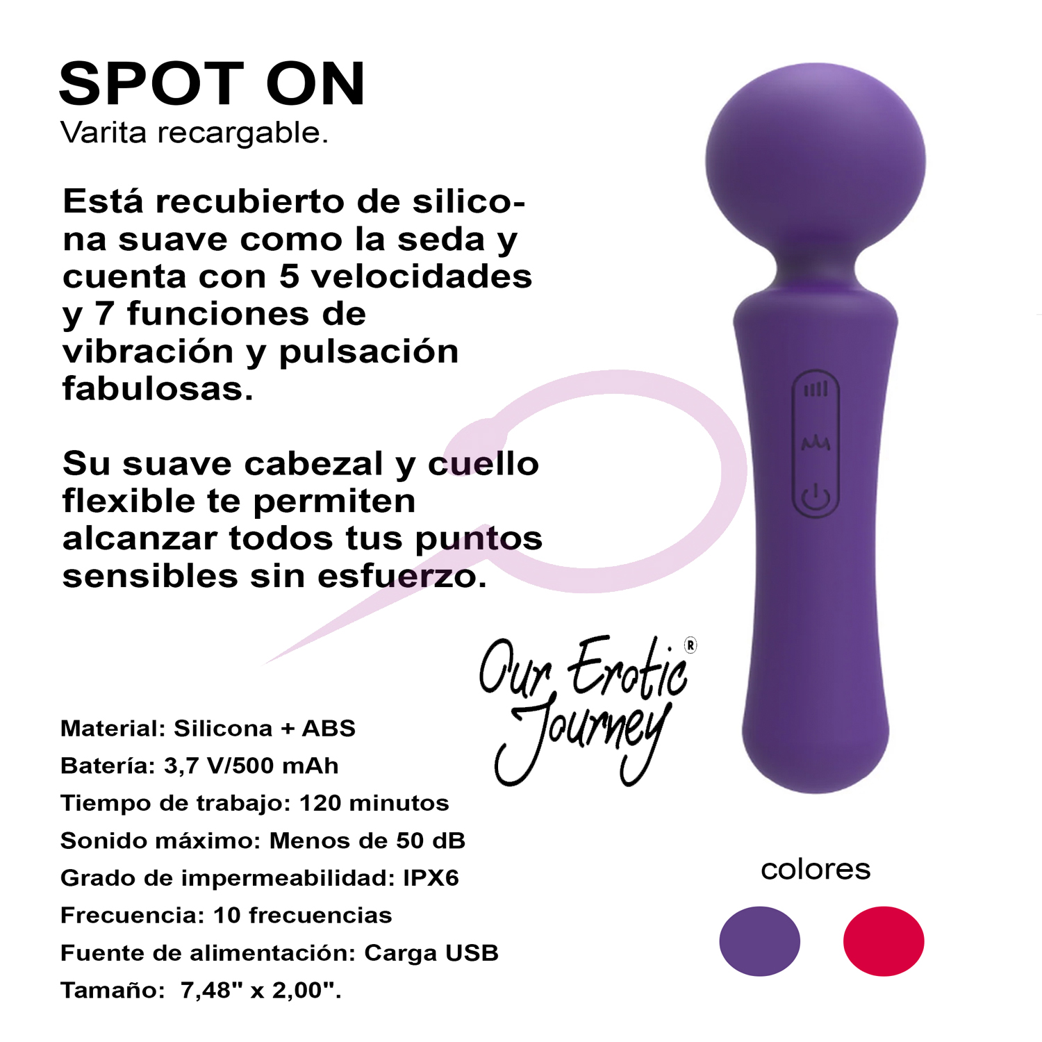 SPOT ON RECHARGEABLE WAND