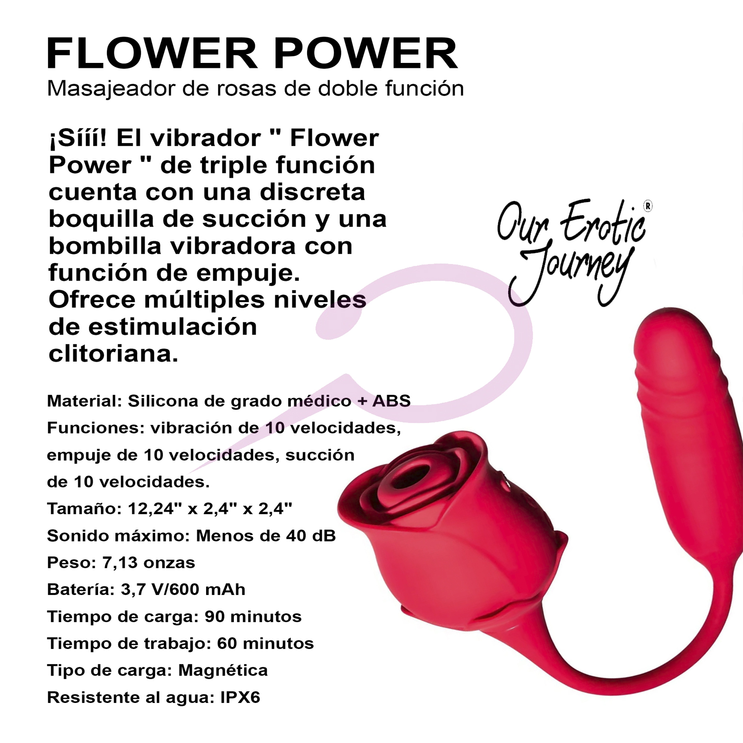 Vibrador con forma de huevo y control remoto Sexy Pot
